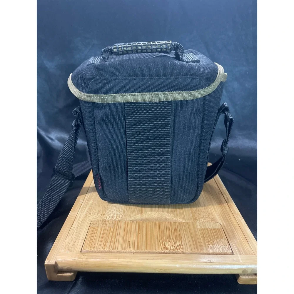 Tamrac 5400 Camera Shoulder Bag Black Olive Green Padded Case with Belt Loop